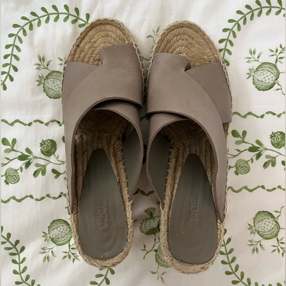 Vince Wedge Espadrille Sandals - Picture 2 of 4